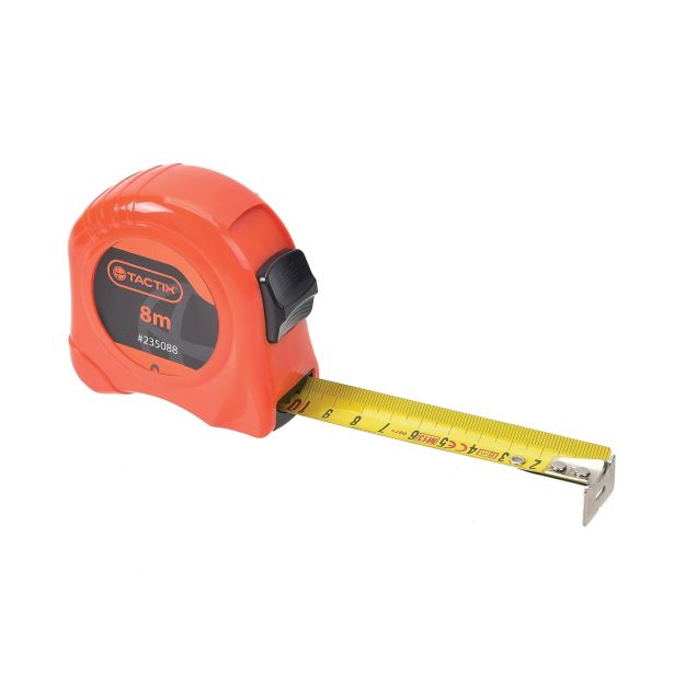 TRAČNI METER NA VZMET TACTIX 8M X 25 MM