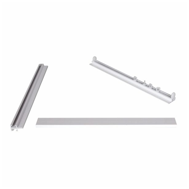 TRAČNICA DOPLAST 300 CM BREZ ROBA ENOTIRNA AL BELA