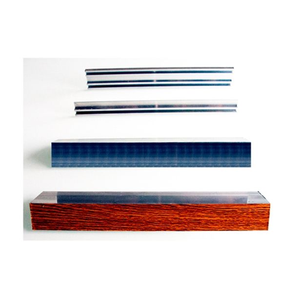 TRAČNICA DOPLAST 300 CM Z ROBOM ALUMINIJ