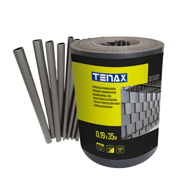 TRAK ZA OGRAJO TENAX TWIST 0.19X35 M ANTRACIT
