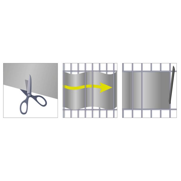 TRAK ZA OGRAJO TENAX TWIST 0.19X35 M ZELEN