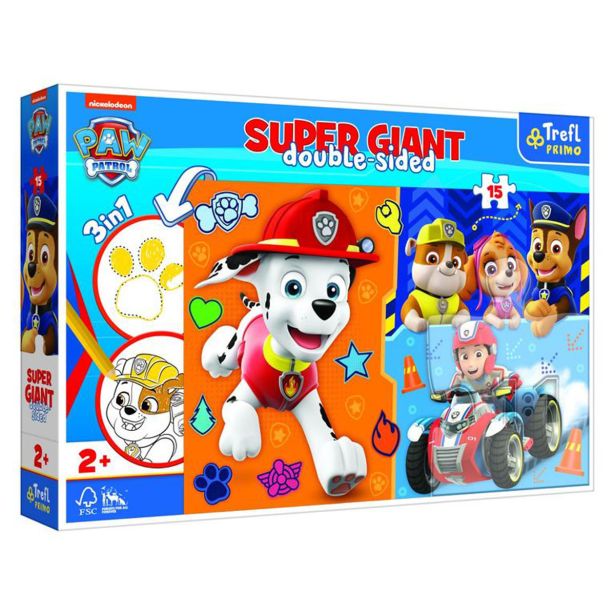 TREFL 15- DELNA SESTAVLJANKA MAXI PAW PATROL VIACOM 42001