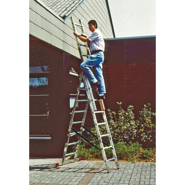 TRODELNA LESTEV KRAUSE CORDA 3X8 STOPNIC 2.25M DELOVNA VIŠINA 5.4M