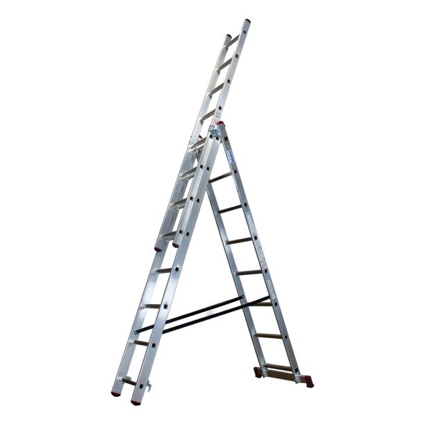 TRODELNA LESTEV KRAUSE CORDA 3X8 STOPNIC 2.2M PRIMERNA ZA STOPNICE