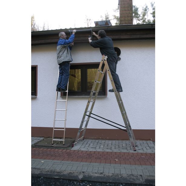 TRODELNA LESTEV KRAUSE CORDA 3X9 STOPNIC 2.5M DELOVNA VIŠINA 6.2M