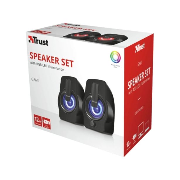 TRUST GEMI RGB RAČUNALNIŠKI ZVOČNIK
