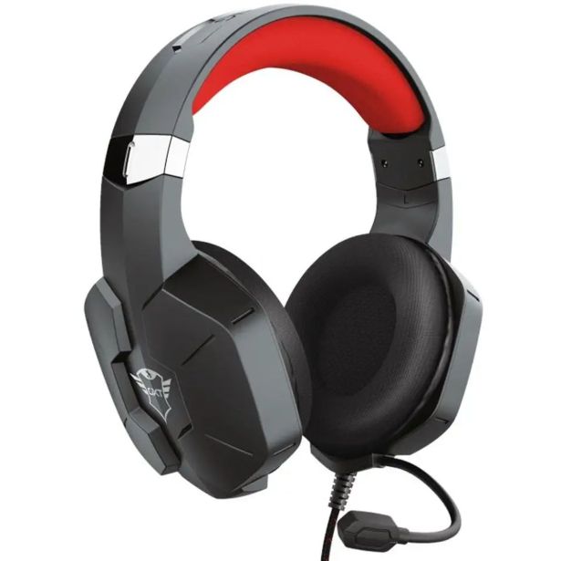 TRUST GXT323 CARUS GAMING SLUŠALKA, ČRNA