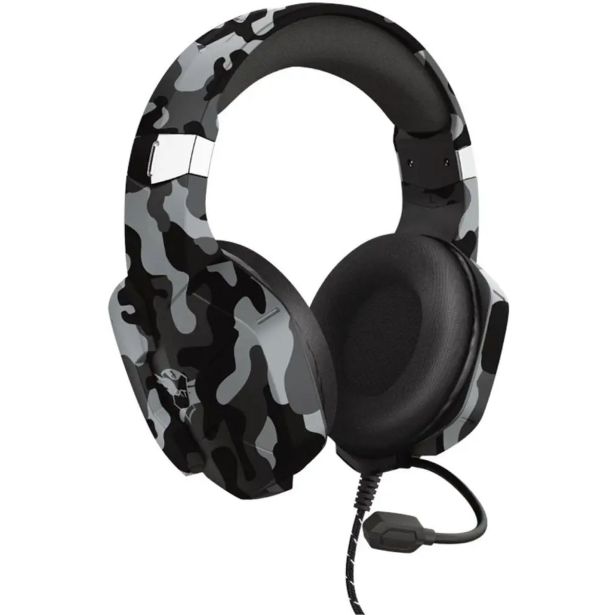 TRUST GXT323K CARUS GAMING SLUŠALKE, ČRNA