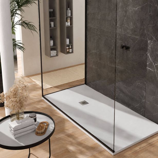 TUŠ KAD HIDRONATUR CLASSIC S SIFONOM 70X110