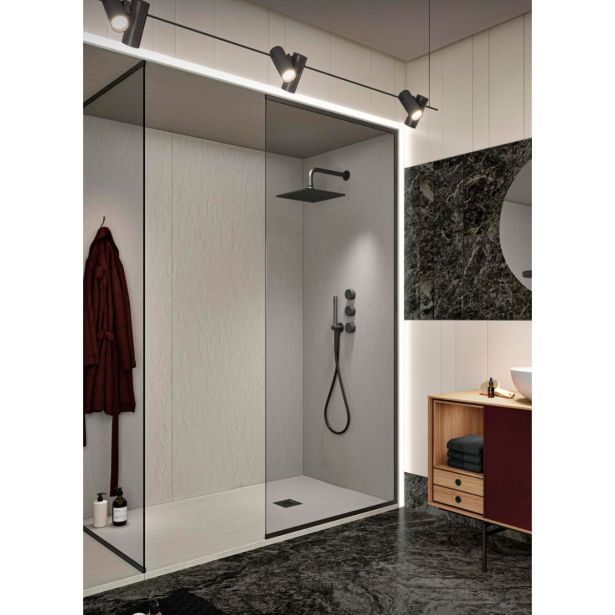 TUŠ KAD HIDRONATUR CLASSIC S SIFONOM 70X150