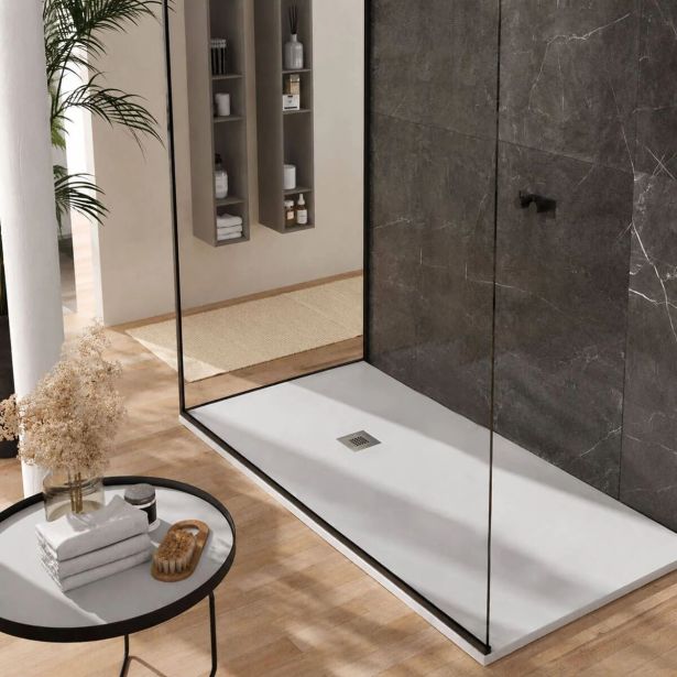 TUŠ KAD HIDRONATUR CLASSIC S SIFONOM 70X150
