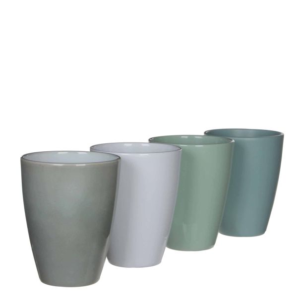 KERAMIČNI NOTRANJI LONEC MICA TUSCA LONEC ZA ORHIDEJE 4 BARVE V17XD13.5CM