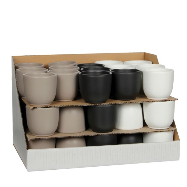 KERAMIČNI NOTRANJI LONEC MICA TUSCA MINI LONEC S3 BARV V7XD8CM