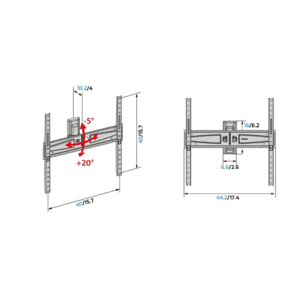 TV NOSILEC MELICONI FLATSTYLE FTR400 CG