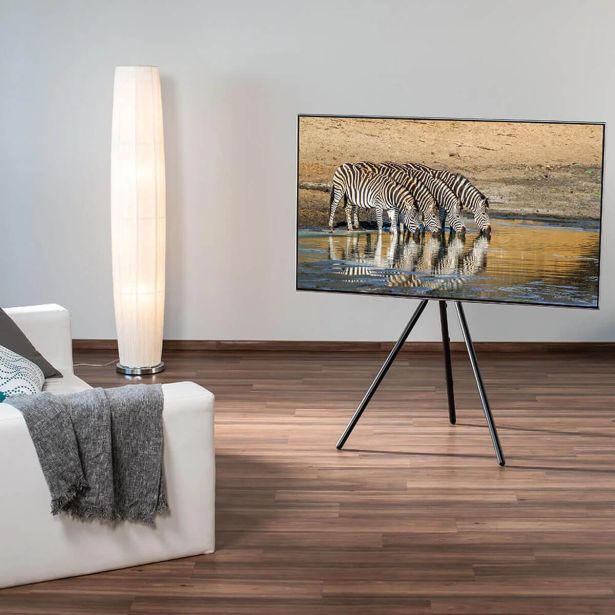 TV STOJALO, PROSTOSTOJEČE STOJALO, NASTAVLJIVA VIŠINA, 191 CM (75") DO 40 KG
