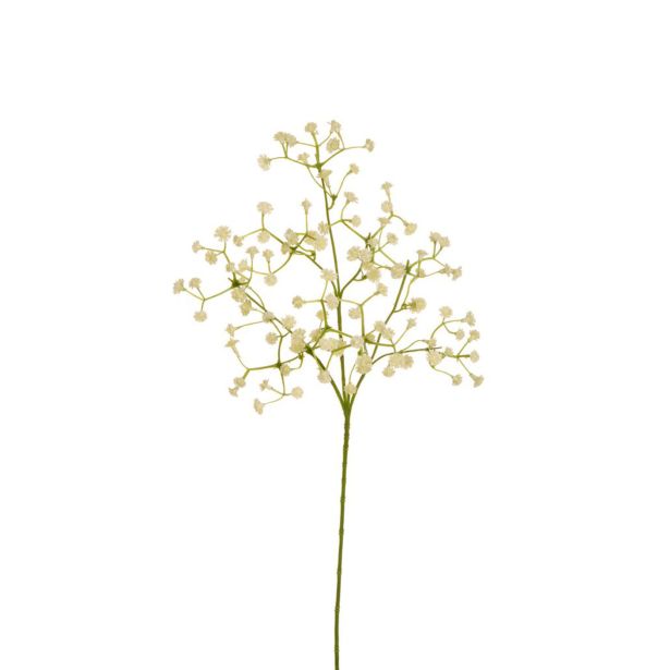 UMETNO CVETJE EVERGREENS GYPSOPHILLA NA STEBLU KREM 51 CM