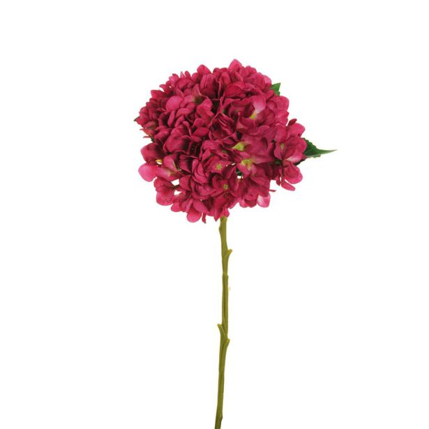 UMETNO CVETJE EVERGREENS HORTENZIJA JULIET FUKSIJA 50 CM