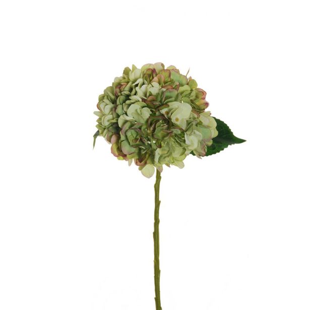 UMETNO CVETJE EVERGREENS HORTENZIJA JULIET ZELENA/VIJOLA 50 CM