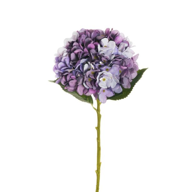 UMETNO CVETJE EVERGREENS HORTENZIJA JULLIET VIOLA 50 CM