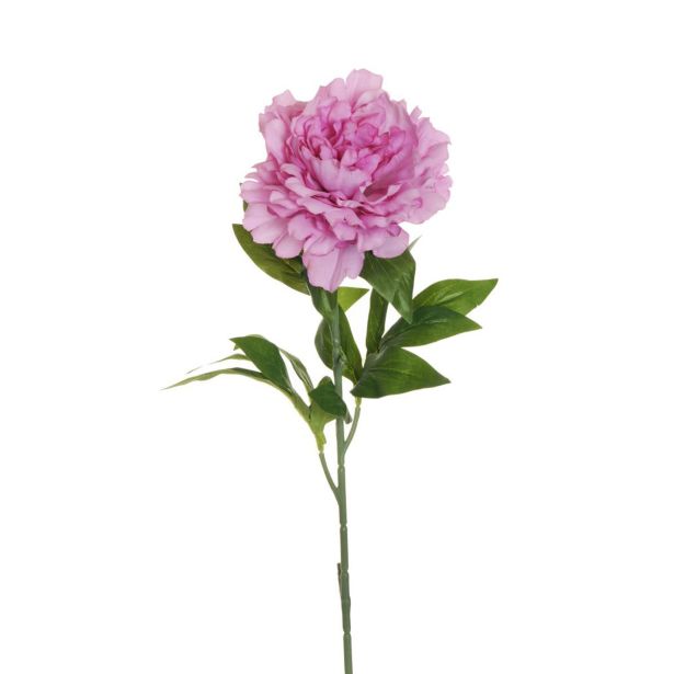 UMETNO CVETJE EVERGREENS POTONIKA NA STEBLU VIJOLIČNA 76CM