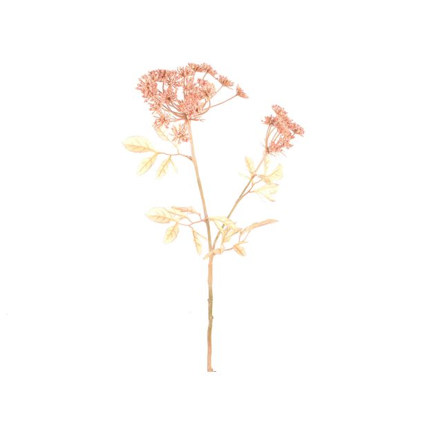 UMETNO CVETJE KOMARČEK VEJA 73.60CM X2 ROZA