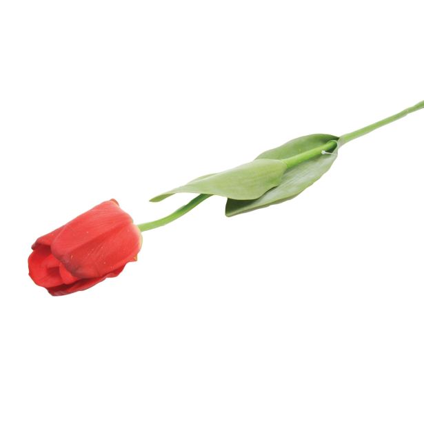 UMETNO CVETJE TULIPAN 67CM RDEČE KREM