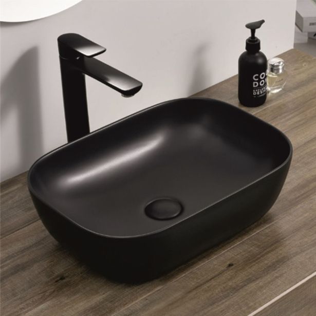 UMIVALNIK INTER CERAMIC NADPULTNI KERAMIČNI ČRN 46X32
