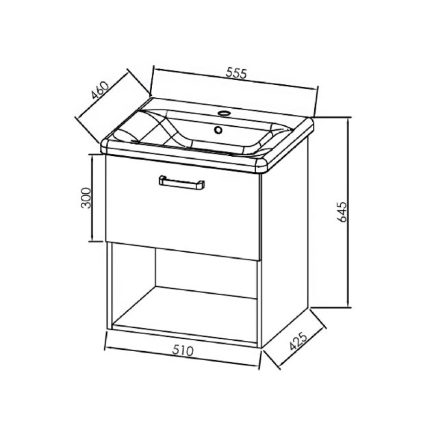 UMIVALNIŠKA ENOTA KOLPA SAN OUE 55 II WH
