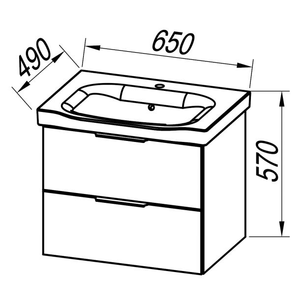 UMIVALNIŠKA ENOTA KOLPA SAN OUL 65 II LANA