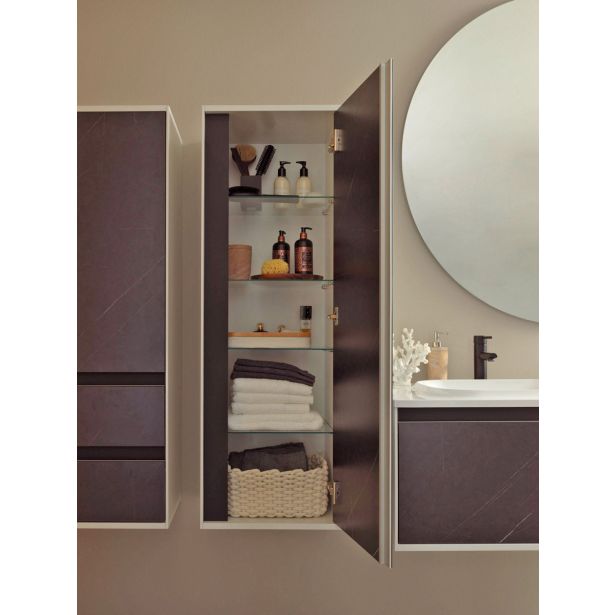 UMIVALNIŠKA ENOTA KOLPA SAN OUP 110 BLACK STONE Z UMIVALNIKOM