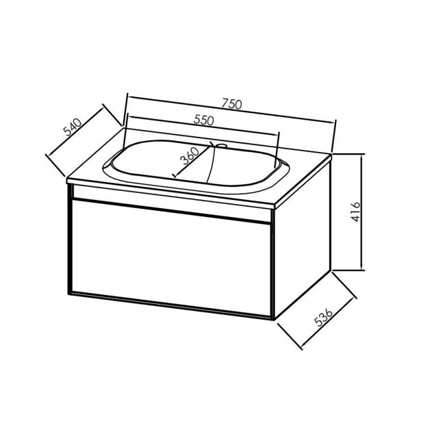 UMIVALNIŠKA ENOTA KOLPA SAN OUP 75 NA