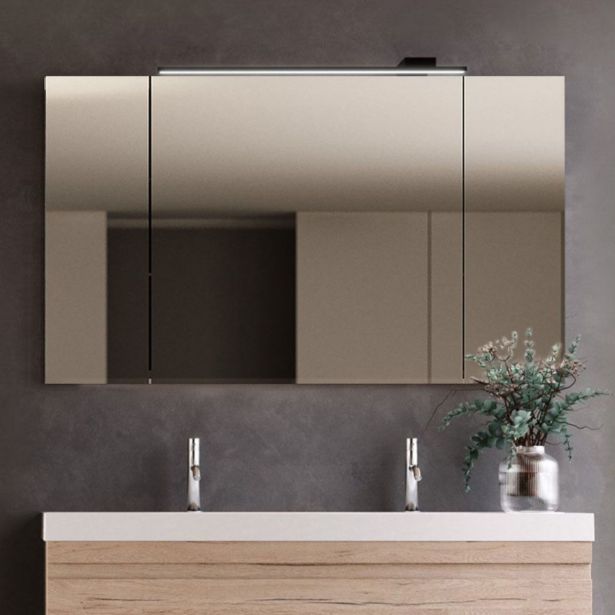 KOPANIŠKA OMARICA Z OGLEDALOM SAN TON 120 NW NAOMI