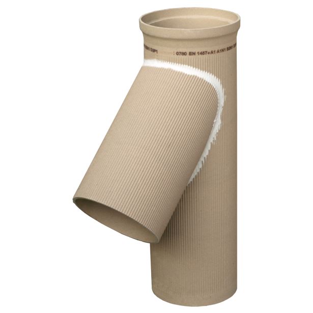 PRIKLJUČEK ZA DIMNIK SCHIEDEL UNI ISO PLUS PRIKLJUČEK RA 45° 66CM 18 ISO