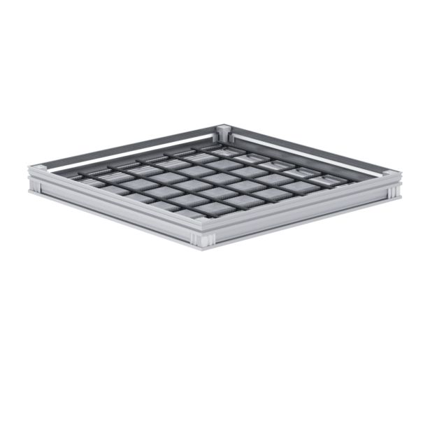 PRIBOR ZA ODVODNJAVANJE ACO UNIFACE POKROV REVIZ. POK JAŠKE AL B125, 400X400 MM