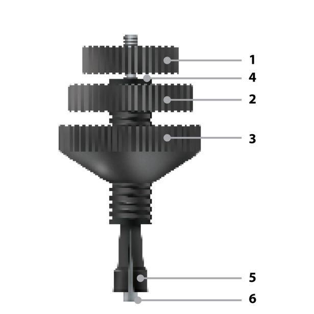 ORODJE ZA MEHANIKE UNIOR UNIV. CENTRIRNIK SKLOPKE ART. 2206