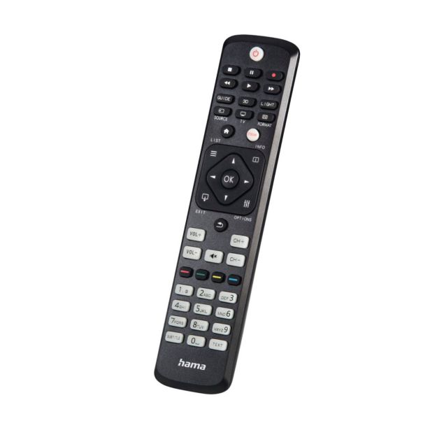 UNIVERZALNI DALJINSKI UPRAVLJALNIK ZA TELEVIZORJE PHILIPS, IR, UČLJIV, OSVETLJEVALNI GUMB