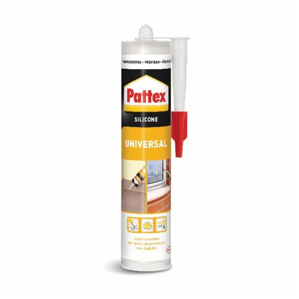 UNIVERZALNI SILIKON HENKEL ACC PATTEX UNI TRANSPARENT 280 ML