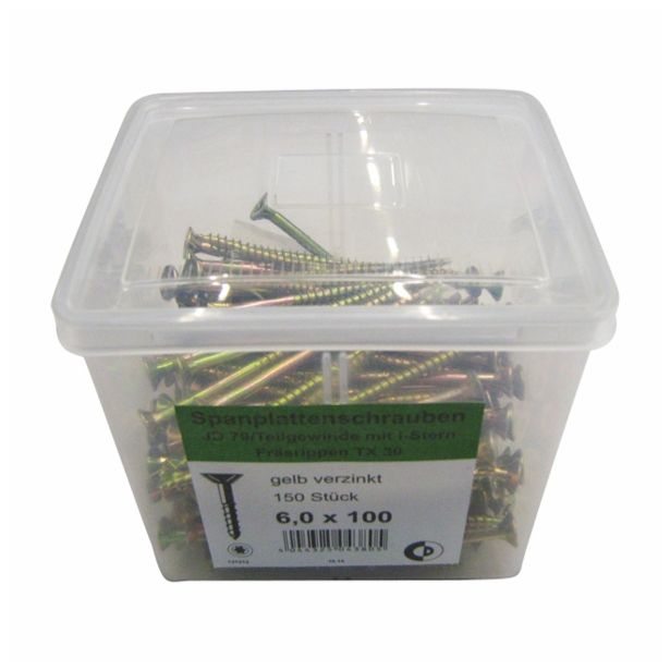 UNIVERZALNI VIJAK 6.0X100/60 A2G TX25 V PVC ZABOJU