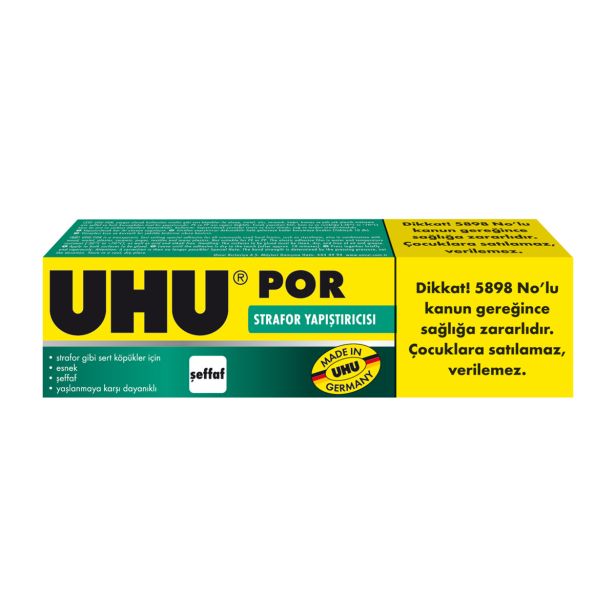 UNIVERZALNO LEPILO UHU POR ZA STIROPOR 40 G