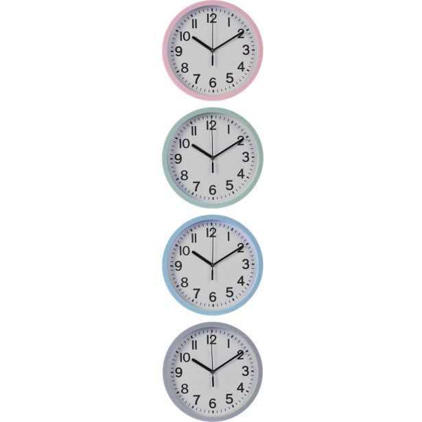 STENSKA URA EH URA STENSKA PP, 22.5 CM SORTIRANE BARVE