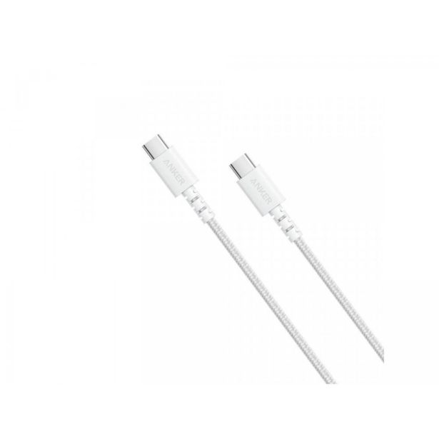 USB KABEL ANKER SELECT + C-C 0.9M WH