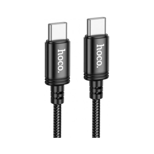 HOCO PODATKOVNI KABEL X89 TYPE C - TYPE C 60W 2M - ČRN