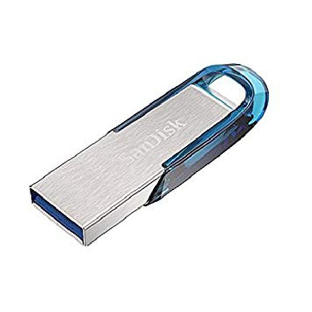 USB KLJUČ SANDISK 128GB ULTRA FLAIR 3.0 MODRA