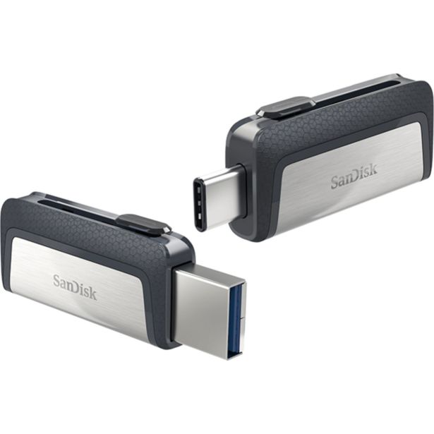 USB KLJUČ SANDISK 32GB USB3.1 ULTRA DUAL TYPE-C MODRA