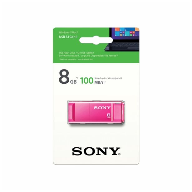 USB KLJUČ SONY USMGXP 8GB 3.0 ROZA