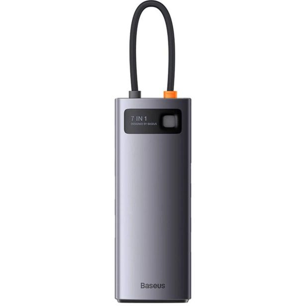 USB RAZDELILEC (HUB) BASEUS HUB POSTAJA 7V1 BASEUS METAL GLEAM
