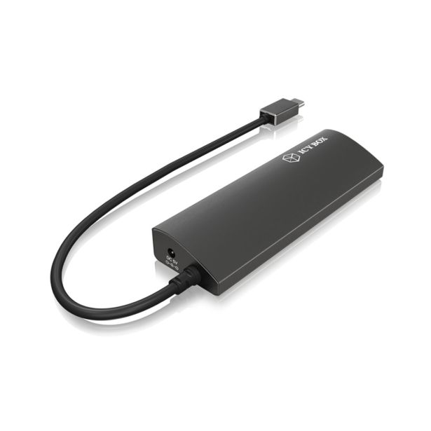 USB RAZDELILEC (HUB) ICY BOX 4X USB-C IN USB-A