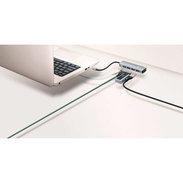 USB RAZDELILEC HUB TRUST HALYX USB-C 4 USB 3.2