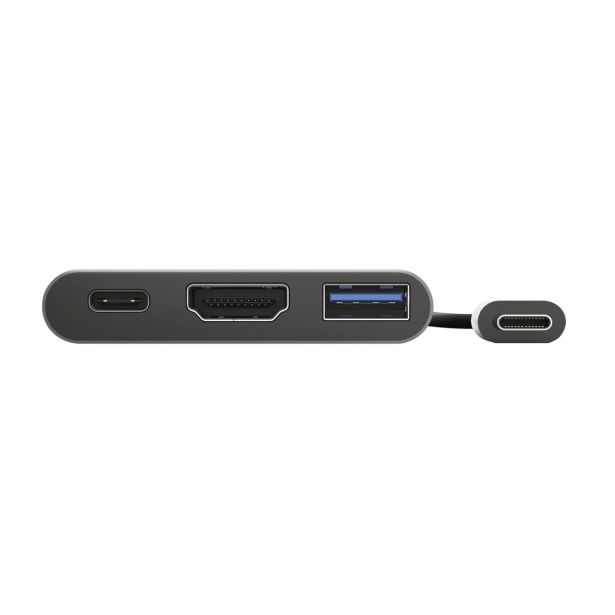 USB RAZDELILEC TRUST MULTIPORT DALYX 3/1 USB-C ADAPTER ALUMINIJ