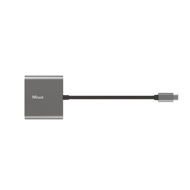 USB RAZDELILEC TRUST MULTIPORT DALYX 3/1 USB-C ADAPTER ALUMINIJ